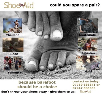Shoe Aid - could you spare a pair?